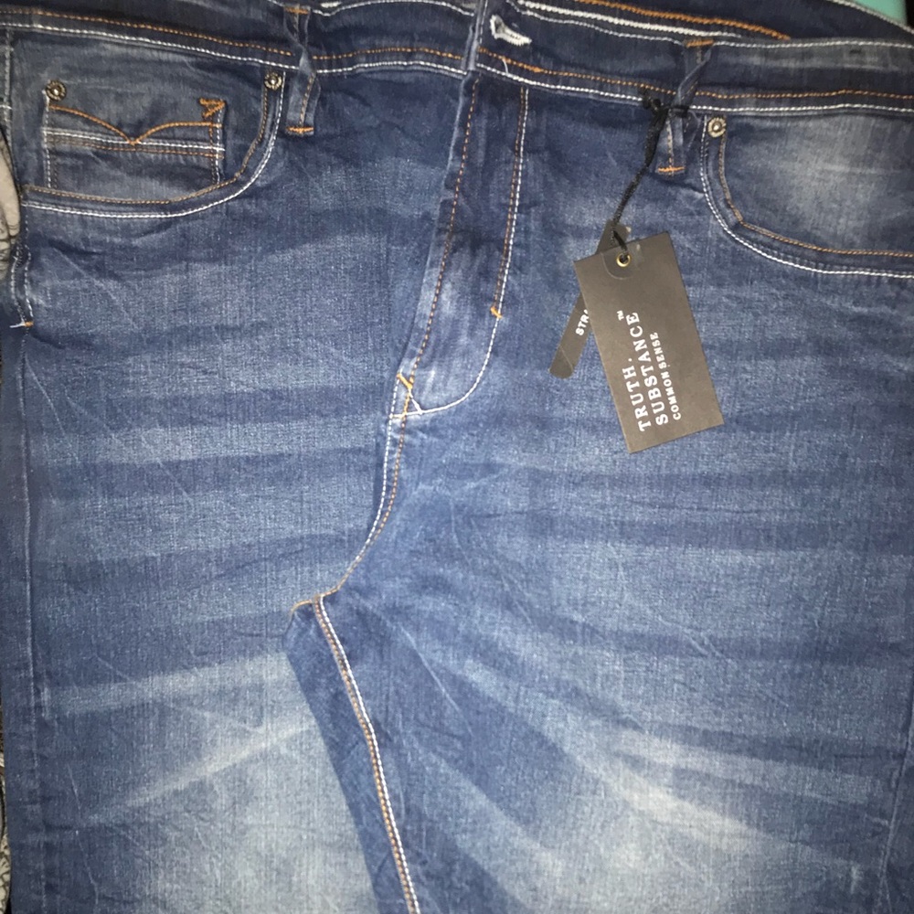 Truth substance common sense men’s jeans